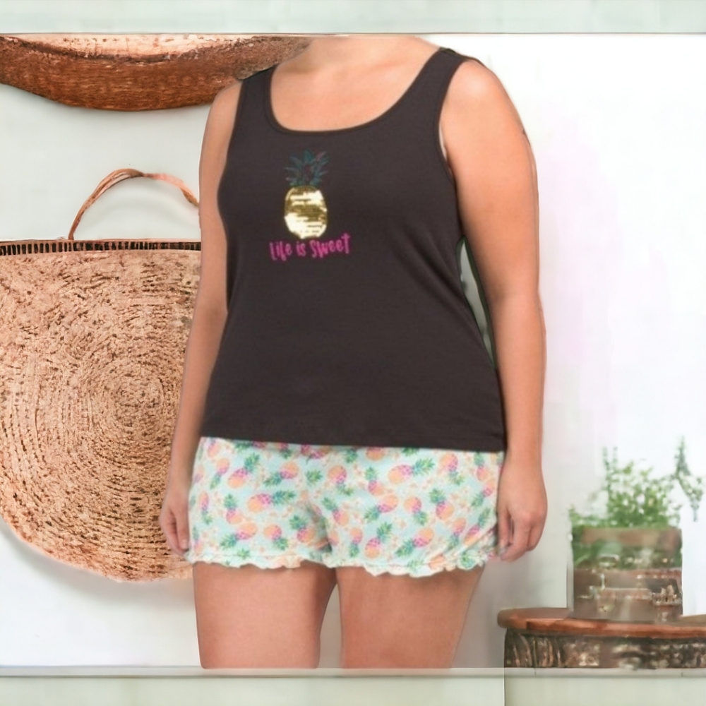 Women's Plus pajama set 1x NWT